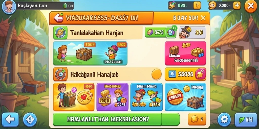 Tampilan antarmuka yang menarik dan user-friendly.