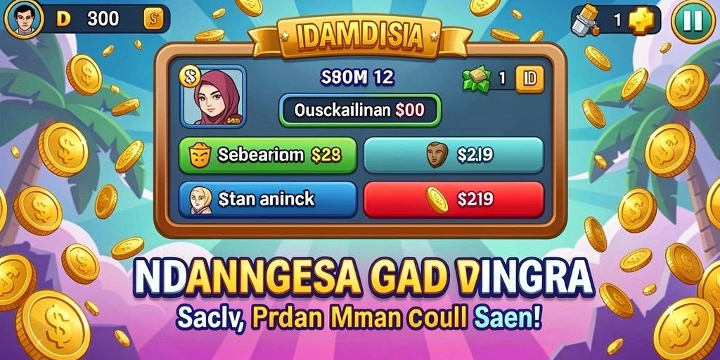 Tampilan awal game GOWIN yang menarik.