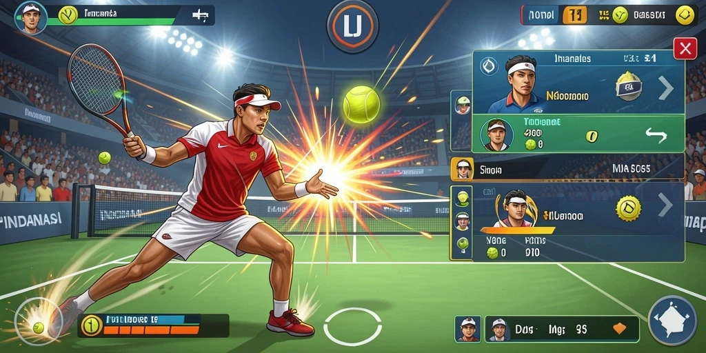 Tangkapan layar menampilkan gameplay seru HOT985.