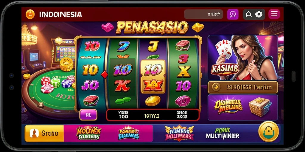Tampilan antarmuka LUCKY72 yang menarik dan user-friendly.