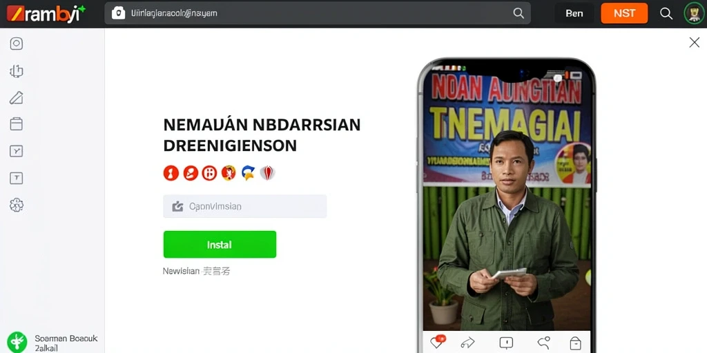 Tampilan antarmuka LUCUBET yang modern dan menarik.