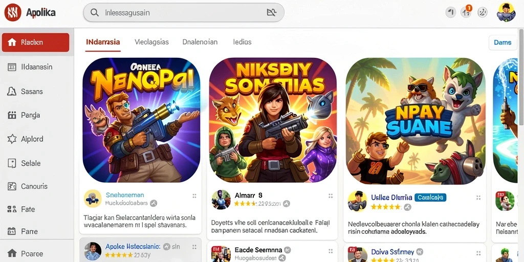 Tampilan antarmuka yang menarik dan user-friendly.